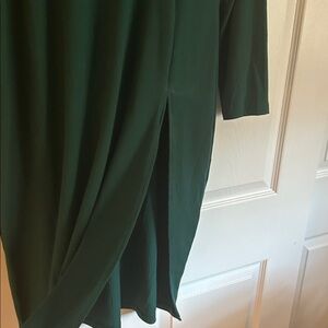Torrid Deep Green Long Sleeve Dress